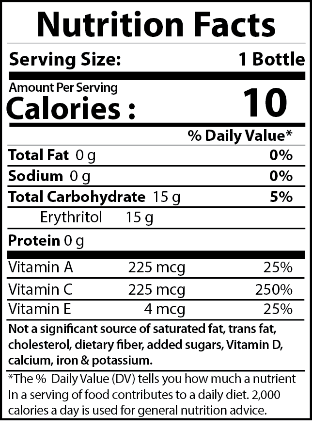 GREEN TEA GINGER HONEY (Low-Calorie / Diet)