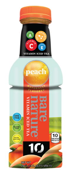 Peach Mint Iced Tea - Feed Your Potential